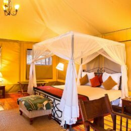 ngorongo tented tanzanie